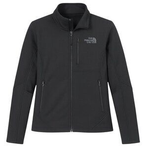 THE NORTH FACE Men’s Black Softshell Jacket with Checkered Lining - Size Small